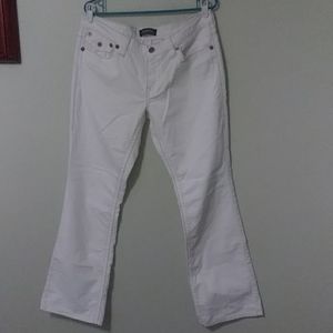 Victoria's secret London jean cream corduroy pants
